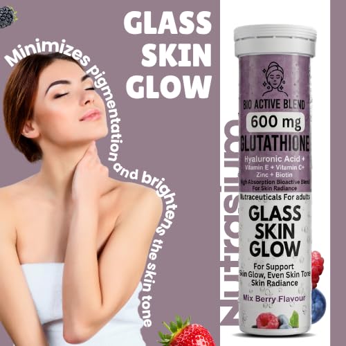 Nutrasium Glutathione Tablets, 500mg, 60 Effervescent Tablets