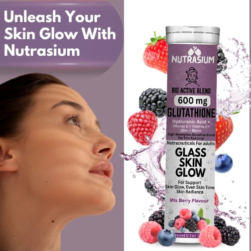 Nutrasium Glutathione Tablets, 500mg, 60 Effervescent Tablets