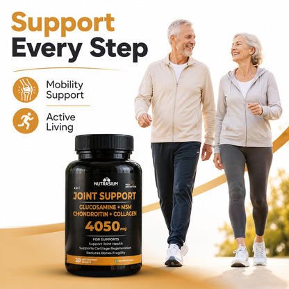 Nutrasium Glucosamine 1500mg | Joint Support | Cartilage & Muscle | 30 Tabs