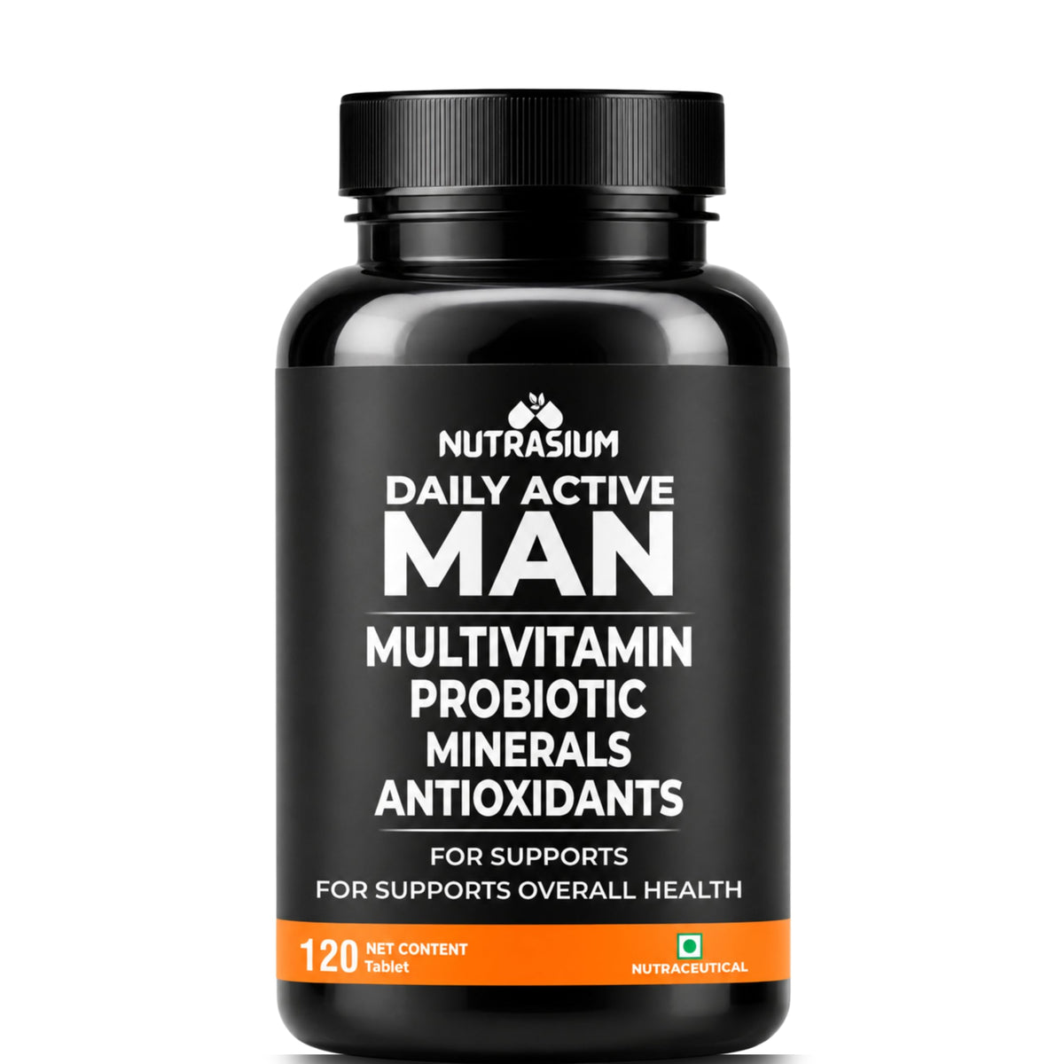 Nutrasium Multivitamin For Men | Immunity | Energy | Fitness | 60 Veg Tabs